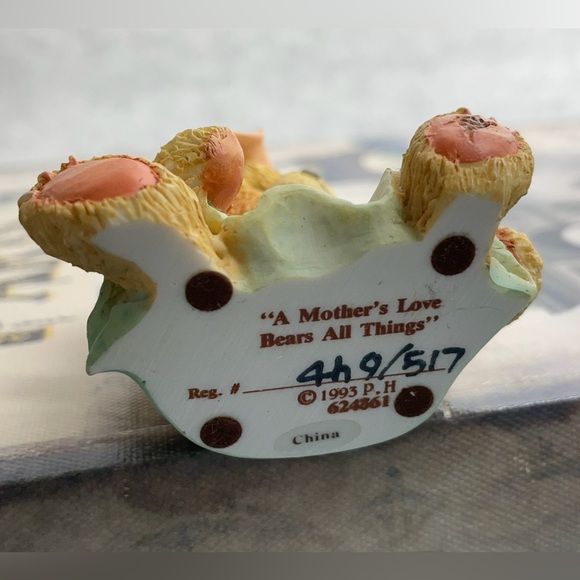 Cherished Teddies - Adorable Bear Figurine Set of 5 - Picture 5 of 16